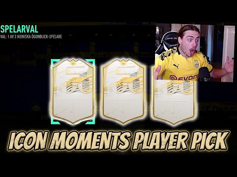 DU SKÄMTAR!? 😱 ICON MOMENTS PLAYER PICK - FIFA 21 SVENSKA