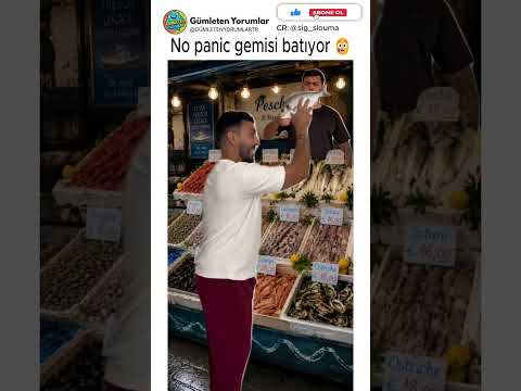 No panic gemisi batıyor 😢