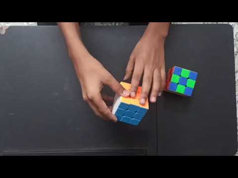 Rubik Cube - Flower Design