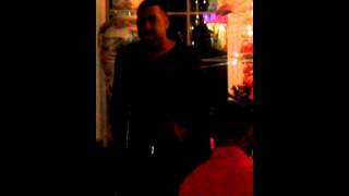 George Huff from American idol @ our house Christm