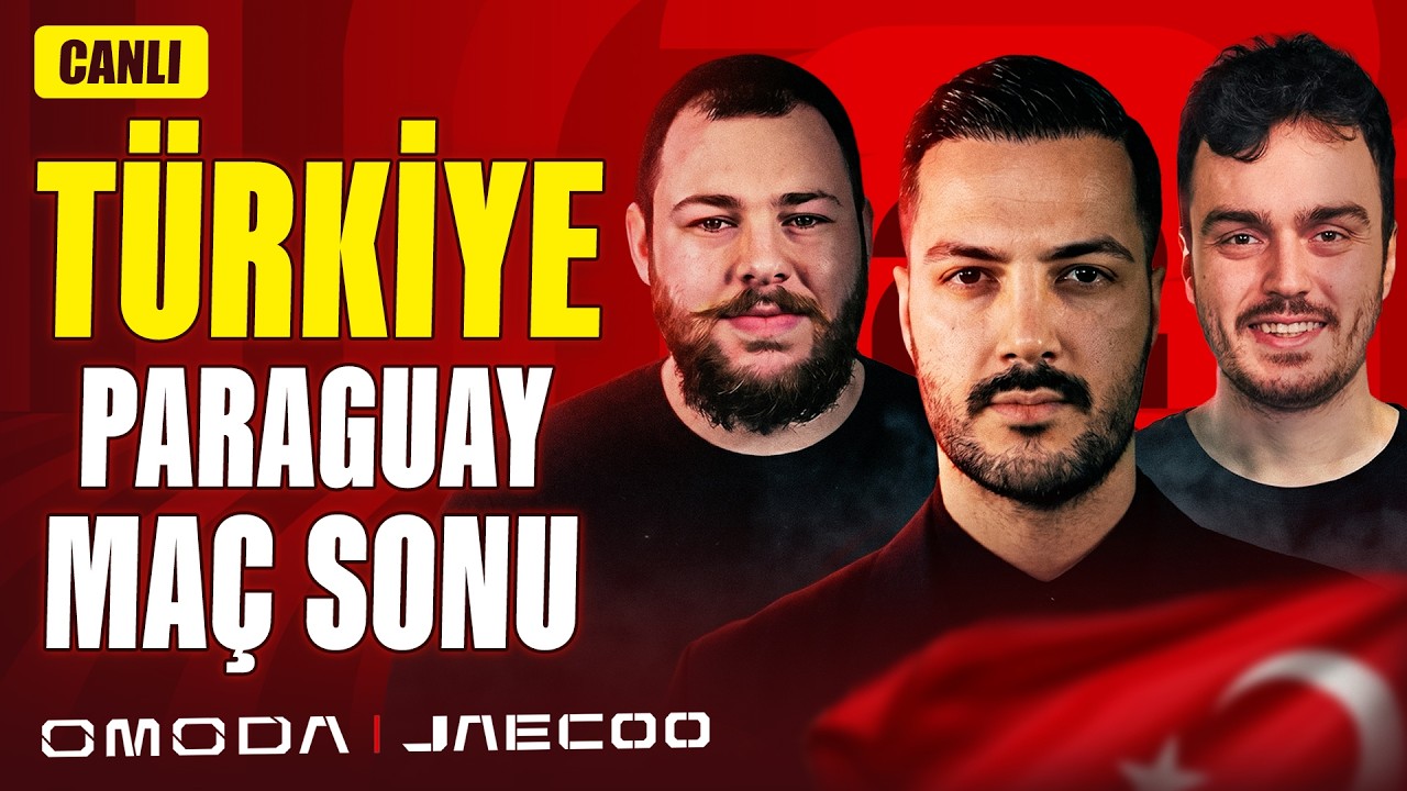 Türkiye - Paraguay Maç Sonu Yayını: Yağız Sabuncuoğlu & Berat Kunt & Umut Öztürk
