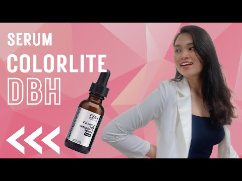 Mỹ phẩm DBH USA | Review serum Colorlite | Serum trắng da, trị nám, tàn nhang, đều màu da | Céline
