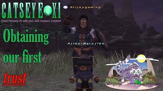 FFXI - CatseyeXI Server: Let's get our first TRUST! #ffxi #finalfantasy #ff11