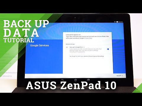 How to Enable Google Backup in ASUS ZenPad 10 – Backup Private Data