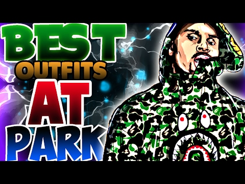 NBA 2K17 MyPark • FRESH OUTFITS TO ROCK AT THE PARK! • DRESS LIKE A CHEESER! • BAPE AND SUPREME!!