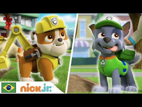 Capa de Patrulha Canina | Os Filhotes Salvam a Minipatrulha do Alex | Nick Jr. em Português