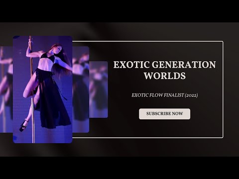Pole choreography | Exotic Flow finalist, Exotic Generation Worlds 2022 | Micah #poledance #dance