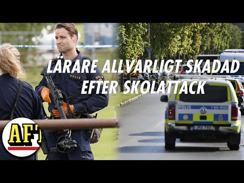 Lärare knivhöggs och skadades allvarligt i Eslöv – 15-åring gripen