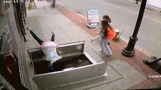 Woman, 67, Falls Into Basement of Building as She Texts And Walks