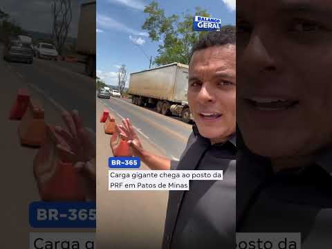 Carga para Edealina (GO) está lento e temporariamente parado devido à complexidade do trajeto. 🚚🛑