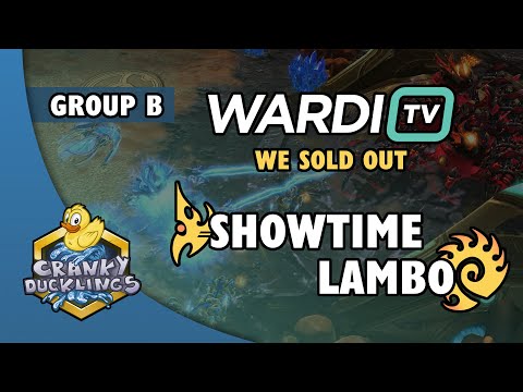 ShoWTimE vs Lambo - PvZ | WardiTV We Sold Out - Group B | StarCraft 2 Tournament