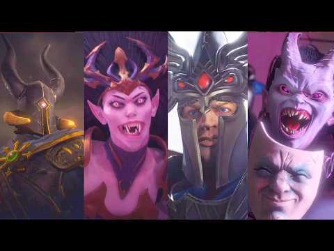 New Legendary Lords’ Campaign Selection Screens and Cinematics – Tides of Torment | TW: Warhammer 3