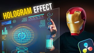 Davinci Resolve HOLOGRAM EFFECT
