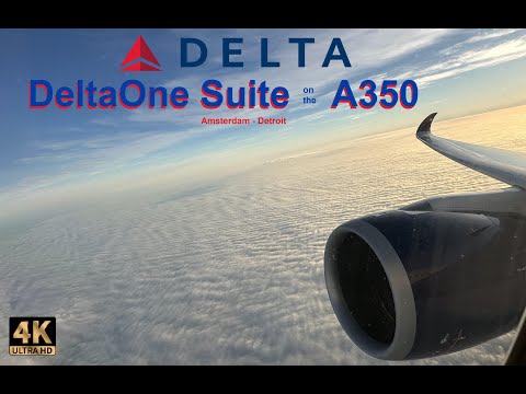 DeltaOne Suite on the Airbus A350 - 4K