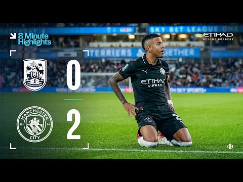 HIGHLIGHTS | Huddersfield 0-2 City | Foden and Savinho score as we progress to the next round!