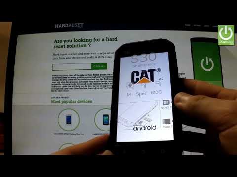 Hard Reset beim CATERPILLAR S30 – Entsperrmuster per Recovery Mode entfernen!