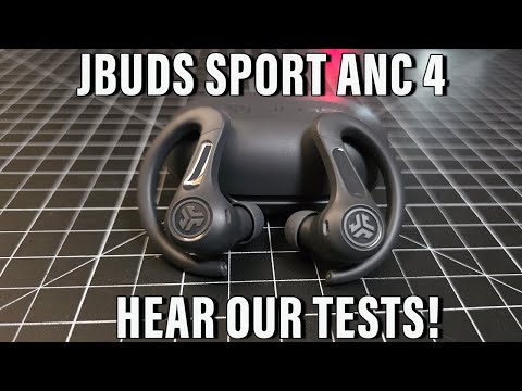 JLab JBuds Sport ANC 4 Review: Ultimate Wireless Earbuds for Active Lifestyles 🎧 | Unboxing & Test