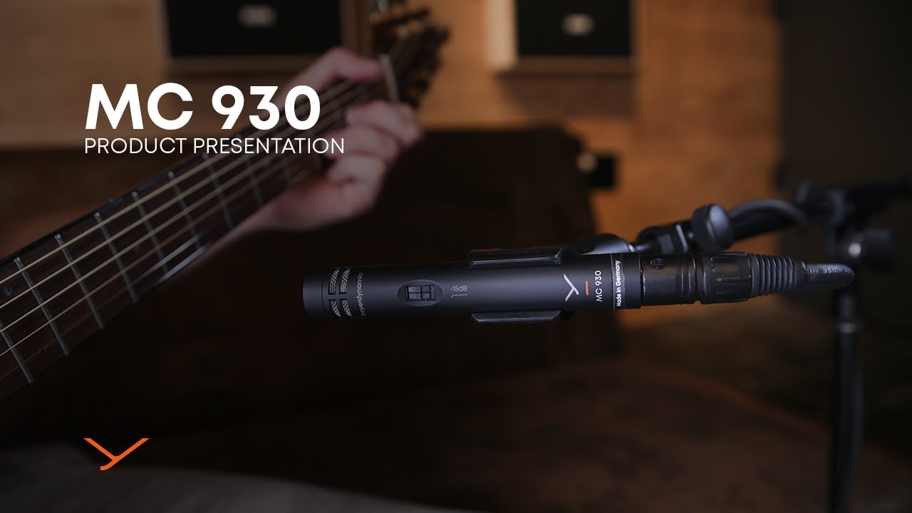 BeyerDynamic MC 930 STEREO SET Studio True Condenser Microphone - Matched Stereo Set