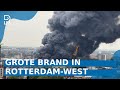 Kijk terug: Grote brand in Rotterdam-West