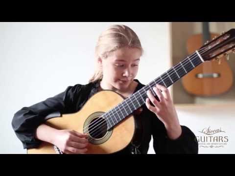 Leonora Spangenberger (11) plays Caprice No. 7 by Luigi Legnani on a 2004 Curt Claus Voigt