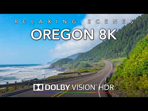 Driving Oregon Central Coast in 8K Dolby Vision HDR