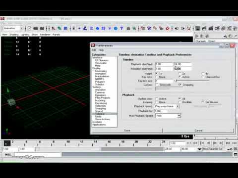 Autodesk/Alias Maya 8 Tutorial - Animation Deutsch German