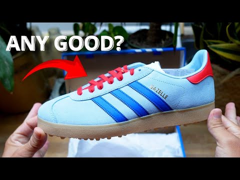 Are the Adidas Originals Gazelles good golf shoes?