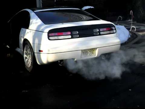 Nissan 300zx Twin Turbo with megan racing catback part 1