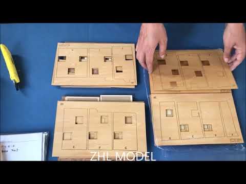 HMS Bellona ship model kits from in China ZHL MODEL