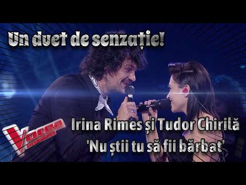 Irina Rimes și Tudor Chirilă, moment viral la Vocea Reuniunea 2020 | Un duet de senzație!