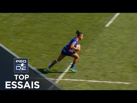 TOP Essais de la J25 – PRO D2 – Saison 2018/2019