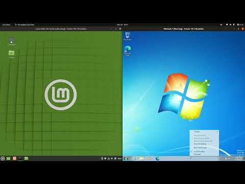 Linux Mint 20.3 vs Windows 7: RAM Usage