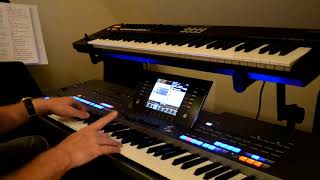 Michael Jackson - Man in the Mirror COVER on Yamaha Tyros 5 & Roland A800 pro