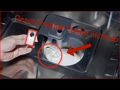 Miele Geschirrspüler Rückschlagventil überprüfen