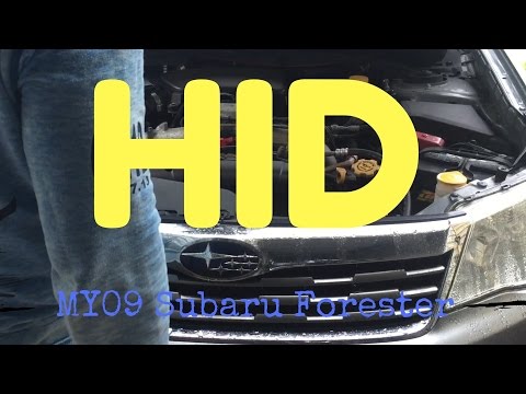 HID Ballast replacement and install