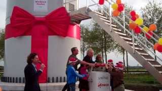 preview picture of video 'Officiële opening Windpark Houten'