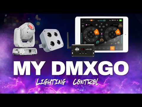 MYDMXGO: The Easiest Lighting Control. #djlight #lighting #djlighting