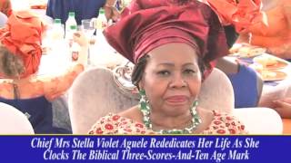 MRS STELLA VIOLET AGUELE 70th BIRTHDAY