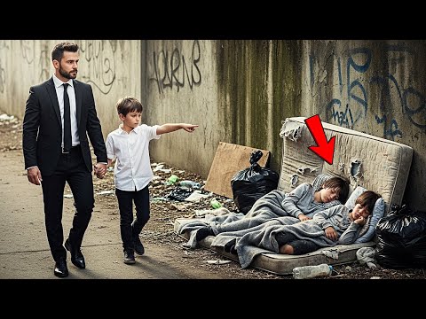 "¡PAPÁ, ESOS NIÑOS EN LA BASURA SON IGUALES A MÍ!" NIÑO IMPACTA A MILLONARIO