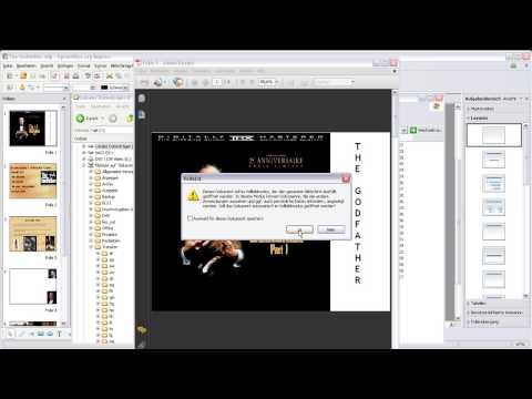 Impress - Präsentationen als PDF speichern