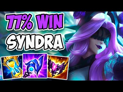 KOREAN CHALLENGER 77% WIN RATE SYNDRA FULL GAMEPLAY! | CHALLENGER SYNDRA MID GAMEPLAY | Patch 12.21
