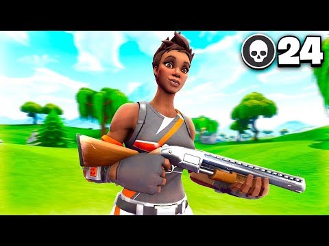 24 Kill Solo Squad INSANE Win || FaZe SpaceLyon