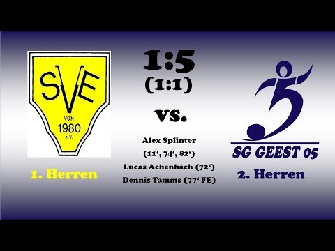 Highlights SV Epenwöhrden vs. SG Geest 05 II - 07.08.2016