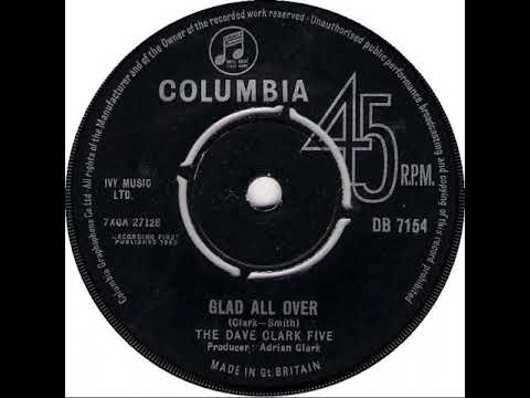 UK New Entry 1963 (249) The Dave Clark Five - Glad All Over