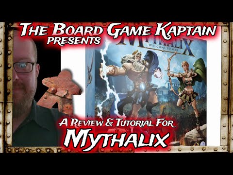 The Board Game Kaptain's Review & Tutorial for Mythalix