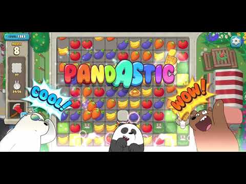 We Bare Bears the Puzzle for Kakao Season2 Level 1383 - No Boosters