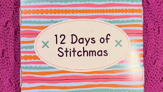 Day 6/12 days of stitchmas 2025 advent calendar Unboxing  #BothyThreads #flosstube #adventcalender 