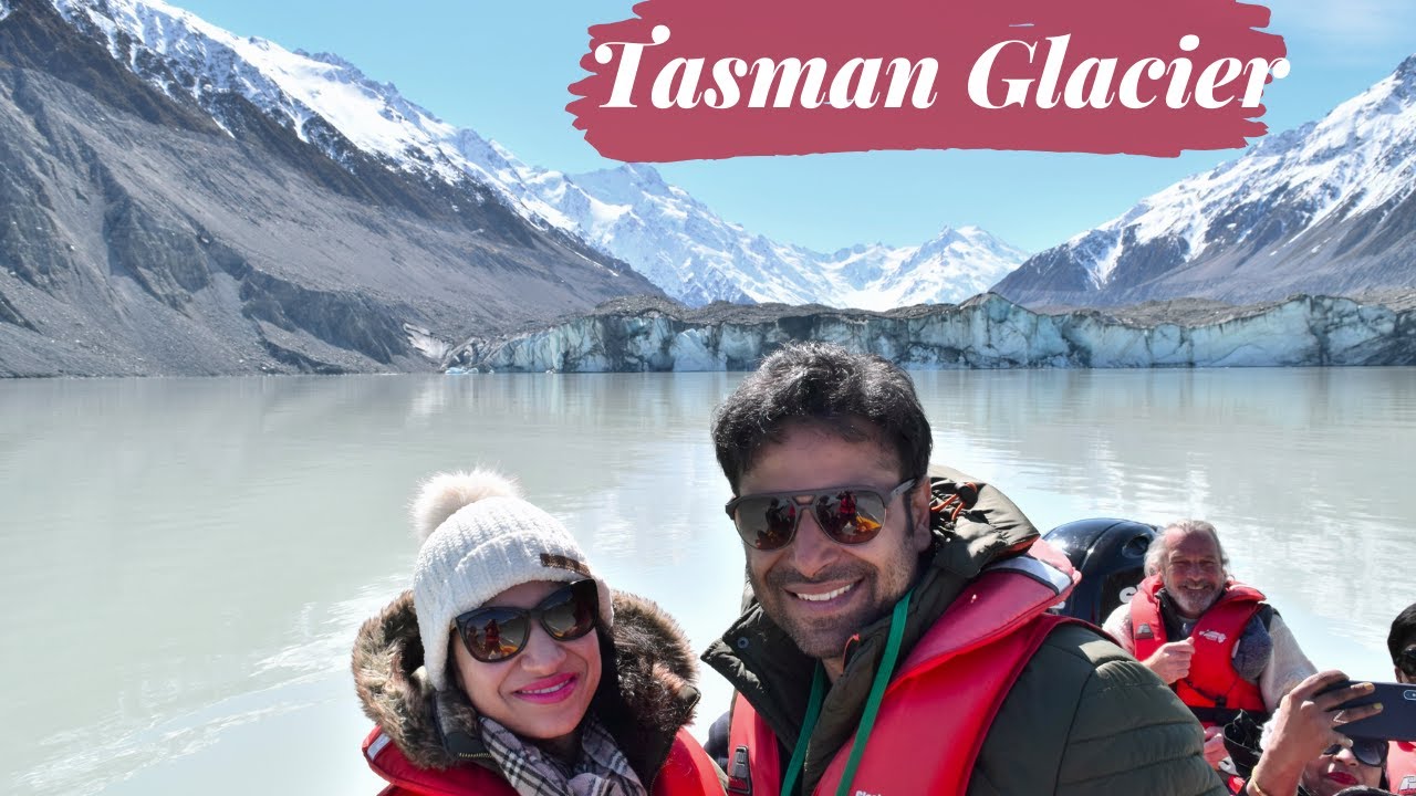 Experience a virtual exploration of Tasman Glacier.