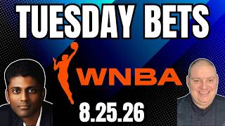 Tuesday WNBA Picks - 8/25/26 l Craig Trapp & Indian Cowboy WNBA Betting Picks & Predictions