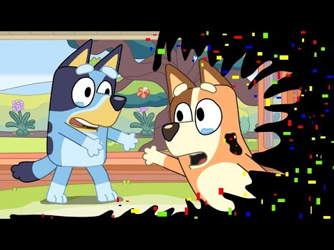 FNF Corrupted “SLICED”   Bluey Animation